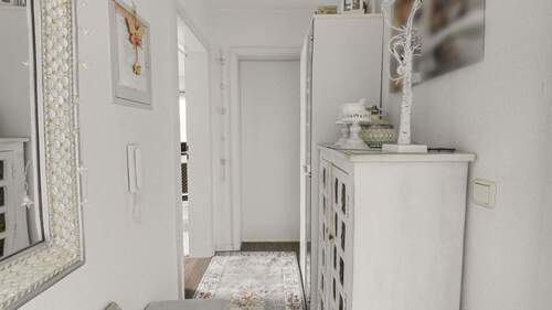 Flur - Etagenwohnung mit 46,00 m&sup2; in Augsburg zum Kaufen