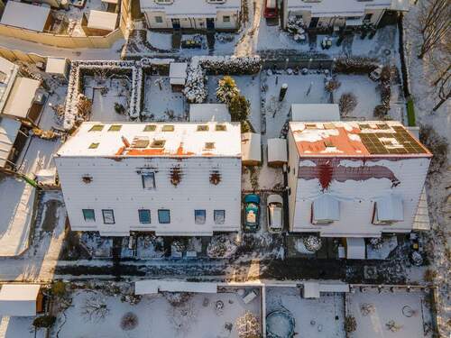 Grundstück aus der Vogelperspektive - 