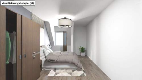 Schlafzimmer - Etagenwohnung mit 65,00 m&sup2; in Berlin zum Kaufen