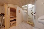 Sauna und Wendeltreppe - 