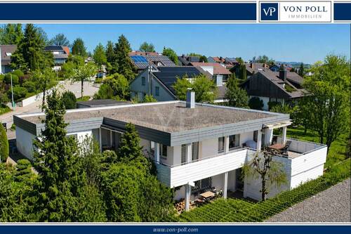 Titelbild mit Südansicht - Ein Logenplatz für die Alpen - sanierter Bungalow am Franzosenbauer