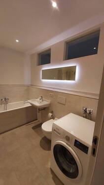 Blick vom Flur in die Sauna - 