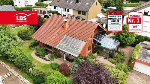 Gartenseite - Einfamilienhaus mit 172,00 m&sup2; in Bielefeld zum Kaufen