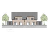Ansicht Süd-Westen - 4 Zimmer Doppelhaushälfte in Twistringen