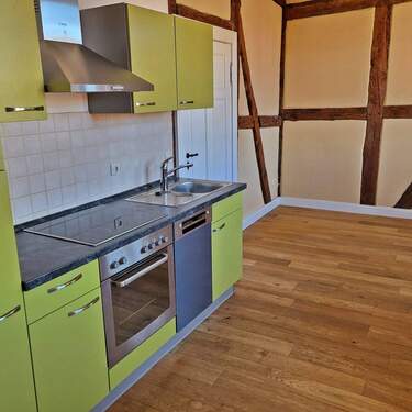 mit Geschirrspüler und E-Herd - 1 Zimmer Etagenwohnung in Schwerin