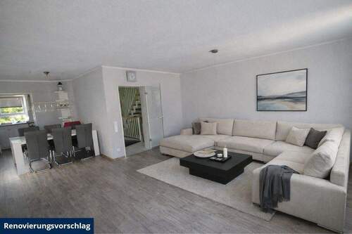 Wohnbereich_Renovierungsvorschlag - 5 Zimmer Doppelhaushälfte zum Kaufen in Solingen