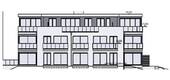 Ansicht Neubau 13 Wohnungen - Grundstück in Großhabersdorf