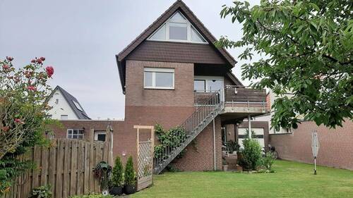 Hausansicht vom Garten - 9 Zimmer Mehrfamilienhaus, Wohnhaus in Bocholt