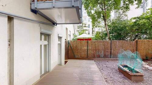 Terrasse - 3 Zimmer Büro in Berlin