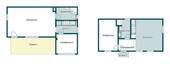 Grundriss Skizze Bungalow - 