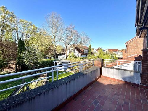 Balkon mit herrlichem Blick ins Grüne - 