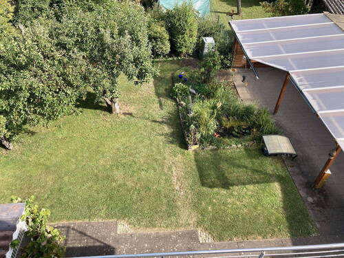 Garten mit Teich und Pergola - 
