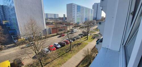 Ausblick zur Strasse - 