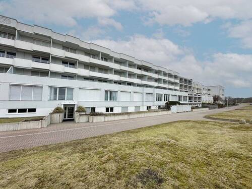 Ansicht Westseite - 1 Zimmer Etagenwohnung in Norderney