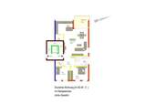 Grundriss-Darstellung Wohnung WH-H-3 (ohne Gewähr) - 