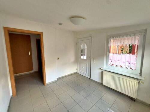 Veranda Whg. links - 5 Zimmer Doppelhaushälfte in Prädikow