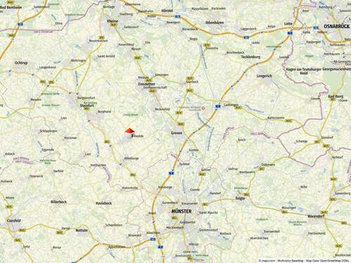 Geolyzer Kartenausschnitt - 