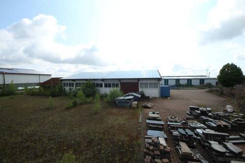 Ansicht Halle 4 und 3 - 