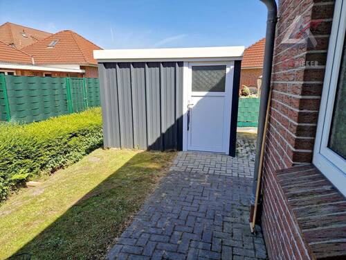 mit neuem Gerätehaus - 5 Zimmer Doppelhaushälfte in Rhauderfehn / Rhaudermoor