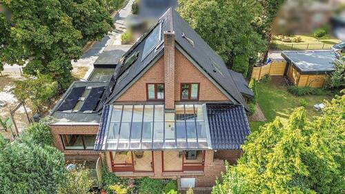 Hausansicht Wintergarten - 