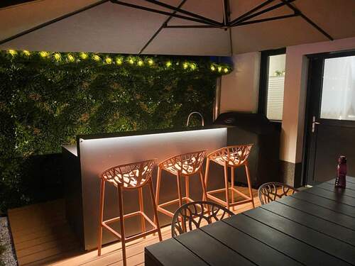 Terrasse bei Nacht - 