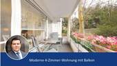 Balkon - Moderne 4-Zimmer-Wohnung mit Balkon in ruhiger Lage
