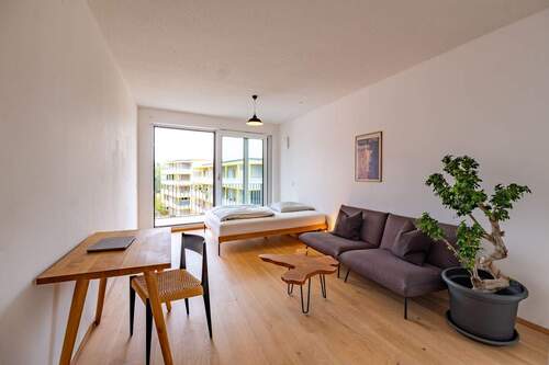 Wohnzimmer - Ansicht I - KENSINGTON - Exklusiv - Edles Apartment in ruhiger Lage von Lochhausen