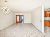 Wohnzimmer Ansicht 2 - Etagenwohnung mit 76,80 m² in Karlsruhe / Knielingen zum Kaufen