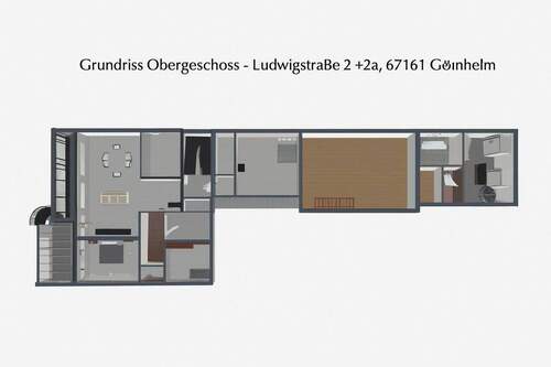 Obergeschoss schematisch - 
