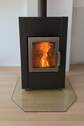 Kaminofen im Wohn-Essbereich - 