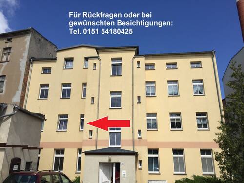Hausansicht - 3 Zimmer Etagenwohnung zur Miete in Forst (Lausitz)