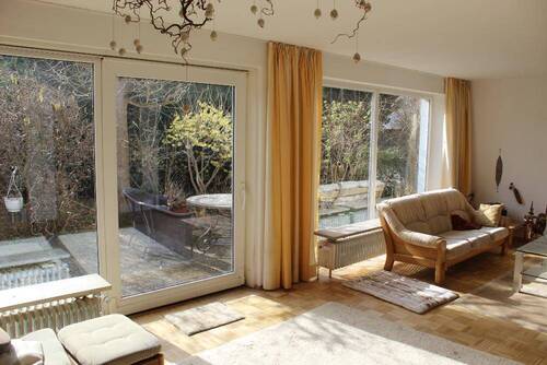 Wohnzimmer EG - 5 Zimmer Doppelhaushälfte in Hannover