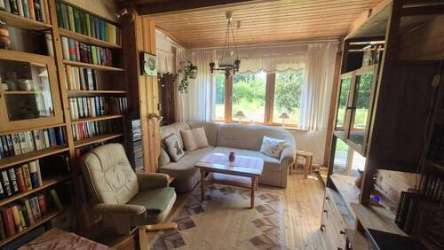 EG-WZ mit Blick in den Garten - 