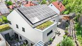 Rückansicht Süd West mit PV Anlage - Einfamilienhaus mit 153,00 m&sup2; in Güntersleben zum Kaufen