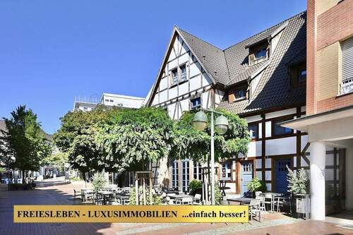 Hausansicht vorne - Das Besondere! Historisches Wohnhaus mit renommiertem Restaurant in Waltrop prov.frei zu verkaufen!