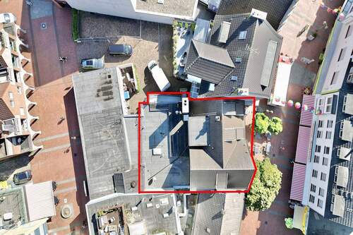 Vogelperspektive Gebäude - 