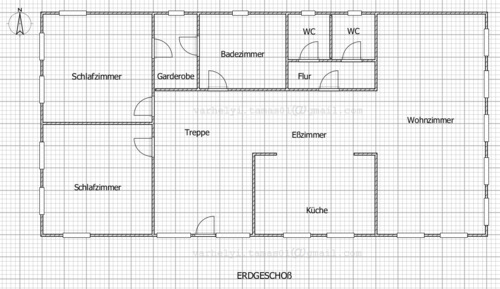Erdgeschoß Grundriß - 