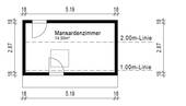 Grundriss Mansarde - 