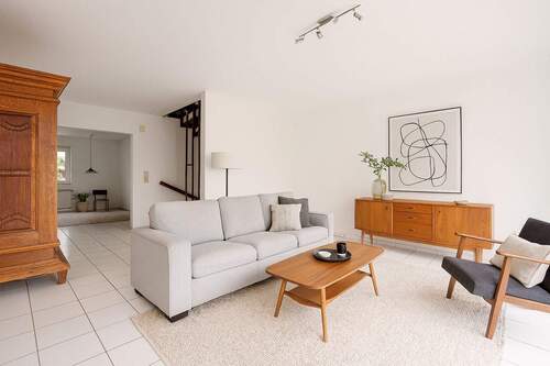 Wohn-/ Essbereich - Visualisierung - Reihenmittelhaus mit 151,40 m² in Frankfurt am Main zum Kaufen