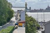 Seeblick auf den Hafen - 