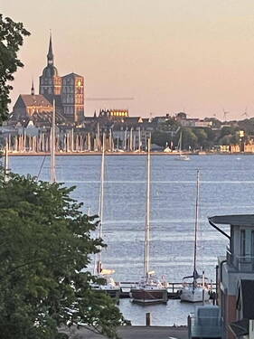 Seeblick auf Stralsund - 