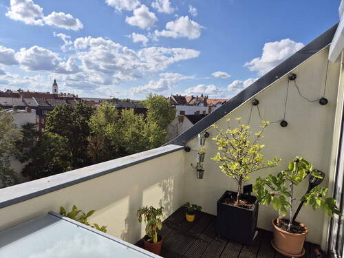 Dachterrasse - Provisionsfrei - Tolle Aussicht über den Dächern der Fürther-Südstadt