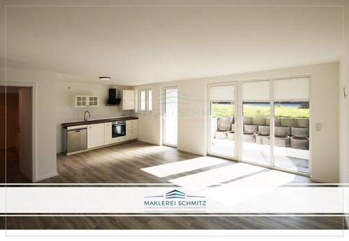 Titel - Saniert und bezugsfertig! 2-Zimmerwohnung mit Terrasse und Stellplatz in zentrale Lage von Hennef