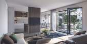 großzügiges Wohnzimmer - Reihenendhaus mit 166,80 m² in München zum Kaufen