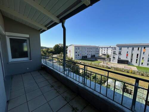 Blick vom Balkon - 