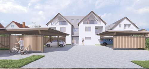 Visualisierung - 3 Zimmer Etagenwohnung zur Miete in Werl