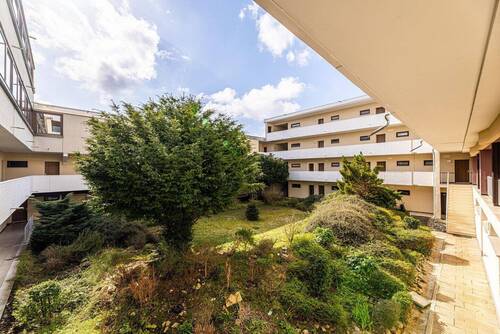 Begrünter Innenhof - 