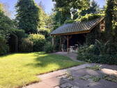 Garten mit Gartenhaus - 
