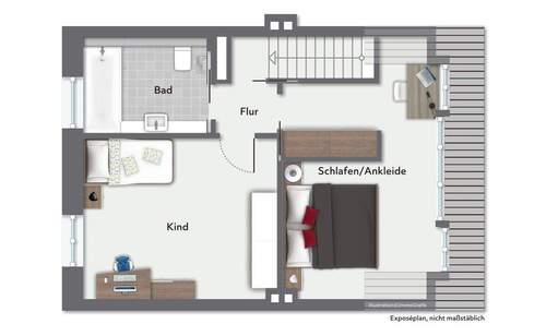 Dachgeschoss - 