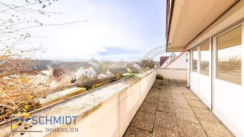 Dachterrasse - Etagenwohnung mit 73,50 m&sup2; in Asperg zum Kaufen